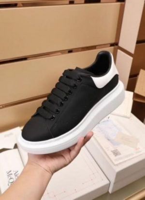 Alexander McQueen Black White Sneakers Premium