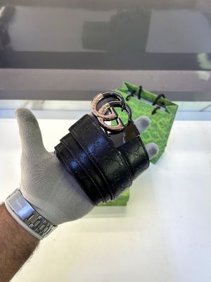 Gucc_i Black Golden Belt Fa 316