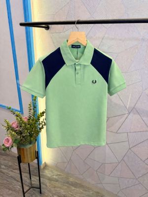 Fred Perry Premium Quality Polo T-Shirt Store Article (Green)
