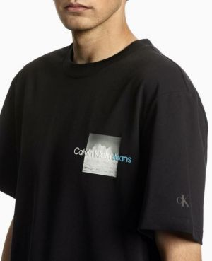Calvin Klei_n Printed Premium Round Neck T-shirt (DN 531)