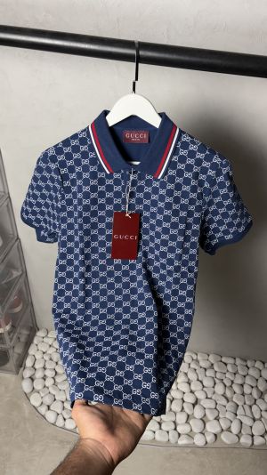 Gucc_i Premium Monogram Polo T-Shirt 1749