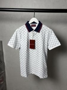 Gucc_i Premium Monogram Polo T-Shirt 1748