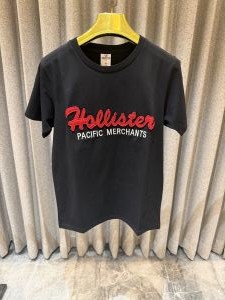 Holliste r Black Round Neck Tshirt