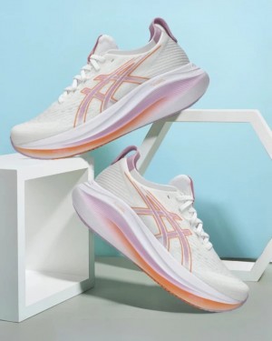 ASICS S GEL Nimbus 27 WhiteLight Ube