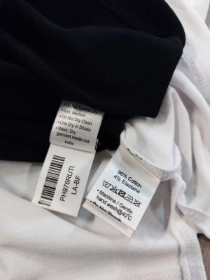 Lacost e White Polo Premium Collar Neck T-shirt F3586-W1