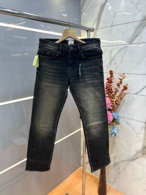 Burberr y Green Shade Straight Fit Premium Imported Stretchable Lycra Fabric Denim with Embroidered Logo 3947