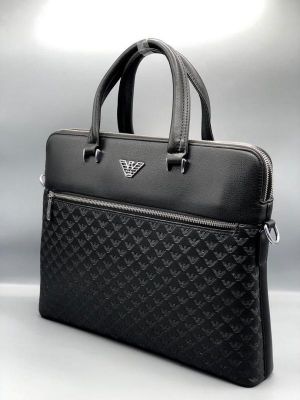 EMPORIO ARMAN_I BRANDED PREMIUIM LEATHER LAPTOP BAG - A1970-5 