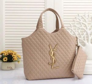 YSL SAINT LAURENT ICARE MAXI SHOPPING BAG IN QUILTED LAMBSKIN - Y690