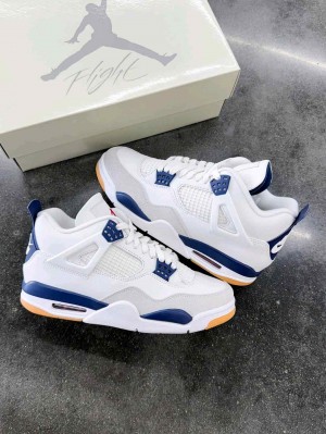 Nikee Air Jordan Retro 4  SB Navy