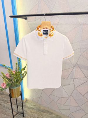 Versace Premium Quality Polo T-Shirt Store Article (White)