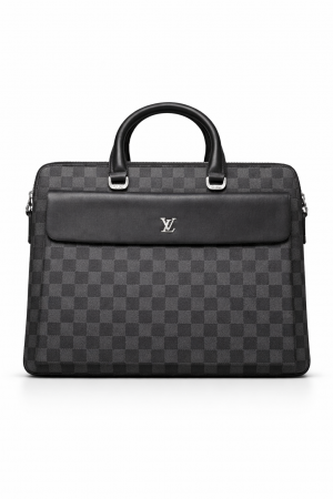 LOUI_S VUITION LOGO SQUARE PREMIUIM QUALITY LAPTOP BAG - L-1977-5