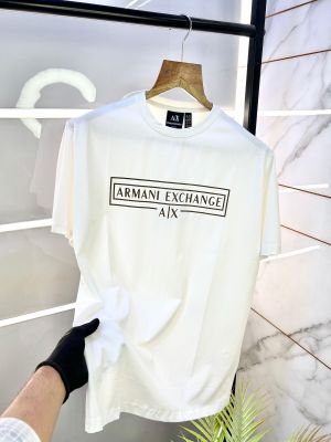 Sale Arman_i Exchange White Premium Round Neck T-shirt F2228-CR