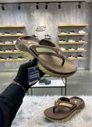 SKECHER.S GO RECOVERY HYPER BURST BROWN