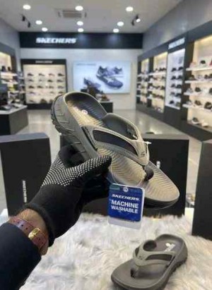 SKECHER.S GO RECOVERY HYPER BURST GREY BLACK