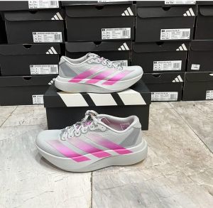 WMN Adiddas Adizero Evo SL Grey Lucid Fuchsia