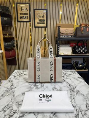 Chloe Premium Quality Handbag With Dust Bag (6230-Cream)