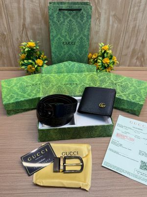 GUCCI_2_Buckle_Belt_&_wallet_Combo_C453