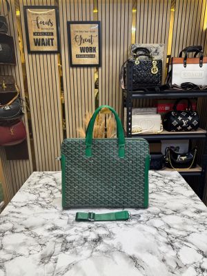 Goyar_d Ambassade Goy-canvas Premium Quality Laptop Bag With Strap