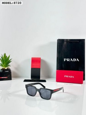 Prada_8720 Black With OG Box Carry Bag