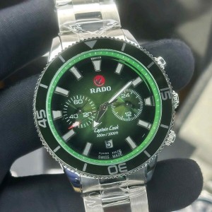 RADO_ CAPTAIN COOK SILVER BLUE DIAL