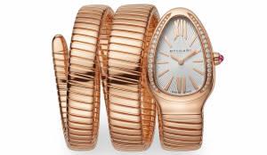 Bvlgari Serpenti Tubogas Rosegold White Dial