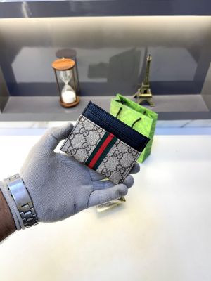 Gucc_i Card Holder Brown Fa 533