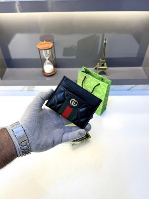 Gucc_i Black Card Holder Fa 531