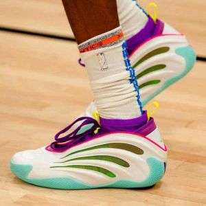 Adida_s Harden x Jalen Williams Volume 9 White Lucid Lime Pink Fix