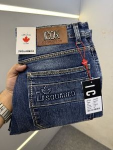 D-SQUARED PREMIUM DARK BLUE DENIM JEANS STRAIGHT FIT LENGHT 41