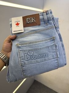 D-SQUARED PREMIUM LIGHT BLUE DENIM JEANS STRAIGHT FIT LENGHT 41