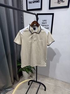 hacket t imported polo tshirt cream