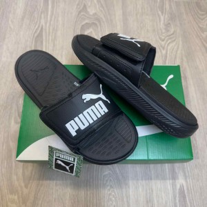 Pum.a Softride Adjust Premium Black White Flip Flop