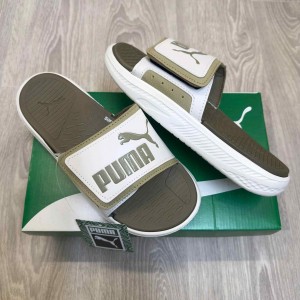 Pum.a Softride Adjust Premium Cream Beige Flip Flop