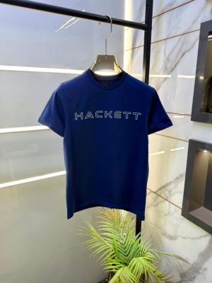 Hacket t London Blue Premium Round Neck T-shirt F3593-BU