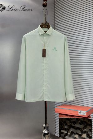 Lorro Piana Imported Korean Fabric Box Pack Full Sleeves Shirt Pista