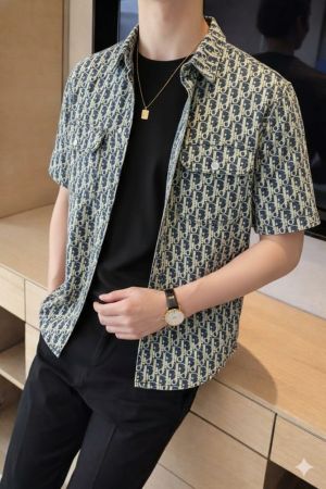 DIO_R IMPORTED STORE ARTICLE DENIM SHIRT