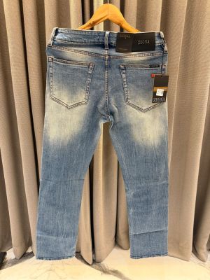 Zegna Premium Blue Shaded Denim 