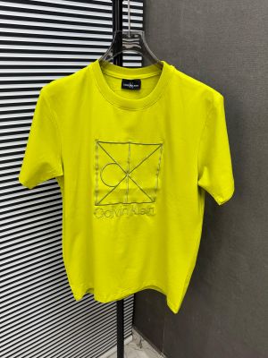 _CALVIN_KNIEN_GREEN_100%_IMPORTED_CURRENT_STORE_ARTICLE_VERY_PREMIUM_ROUND_NECK_TSHIRT_478