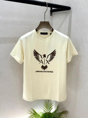 Arman_i Exchange Cream Premium Round Neck Polo T-shirt F3558-CR