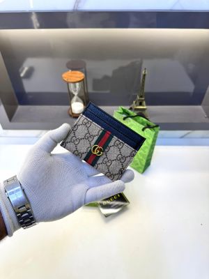 Gucc_i New Brown Card Holder Fa 526