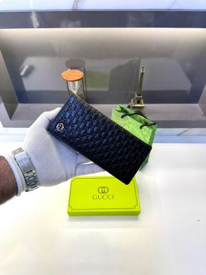 Gucc_i Long Wallet Black Fa 542