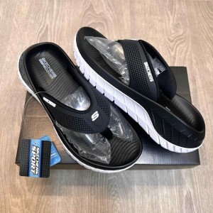 Skecher.s Go Recover Premium Black White Simplex