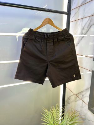 Ralp h Lauren Polo Imported Dark Brown Premium Cotton Shorts F2576-DB