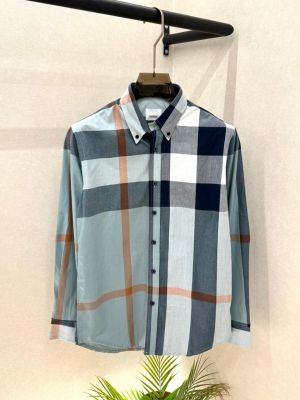 Burberr y Premium Checks Shirt With Brand Packing F3044-B14