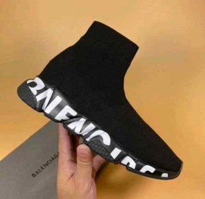 Balenciagaa Speed Runners Black White fix 106