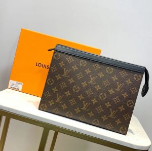 Loui_s vuitton voyage mm leather messenger pouch with ogbox bills etc
