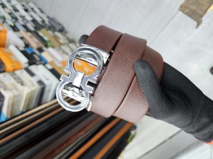 SF _salvatore_ferragamo_ auto lock belt 