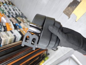 _balmain_ auto lock belt 