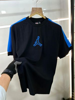 Sale Jordan Black Imported Black Premium Drop Shoulder T-shirt F1068