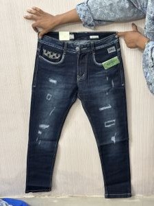 Big sale gucc_i Embroidery print denim